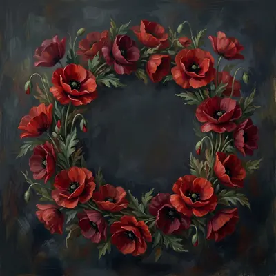 Poppy Wreath Honor preview