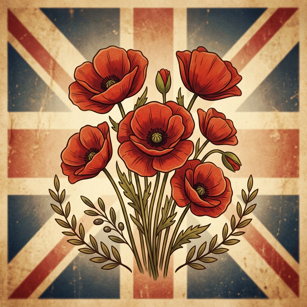 Vintage Remembrance Poster Art preview