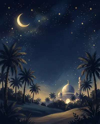 Ramadan Night Sky preview