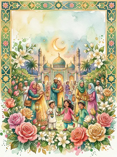 Eid Celebration Florals preview