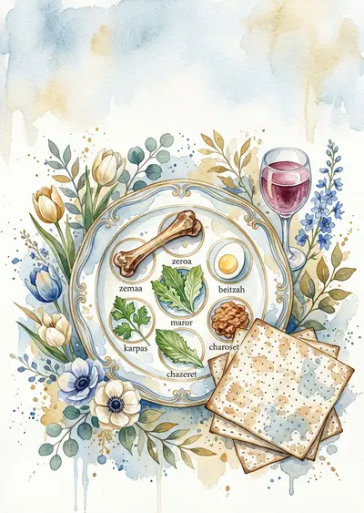 Elegant Passover Seder preview