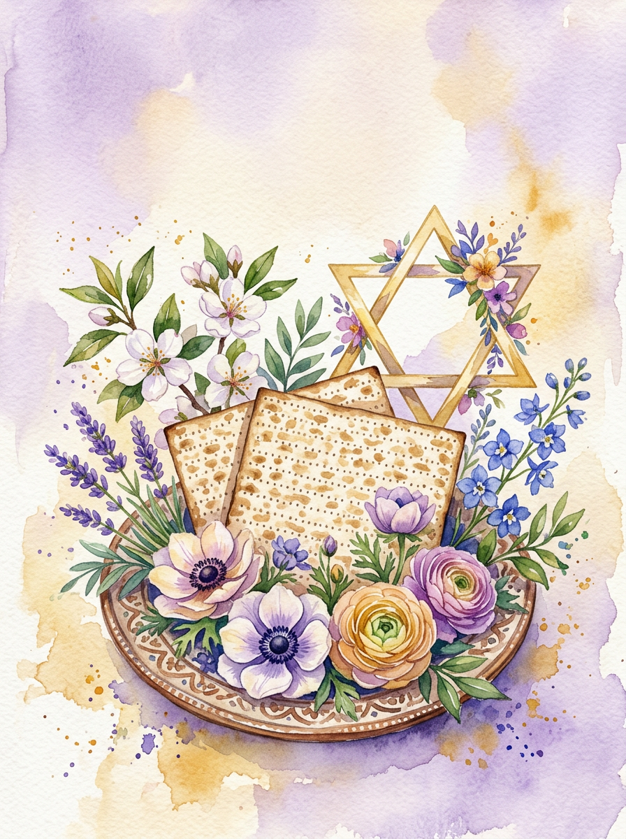 Passover Spring Blooms preview