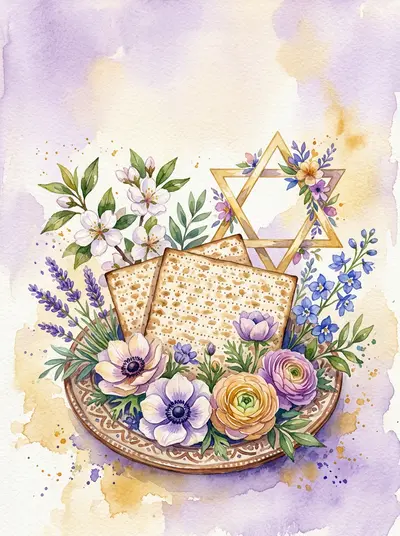Passover Spring Blooms preview