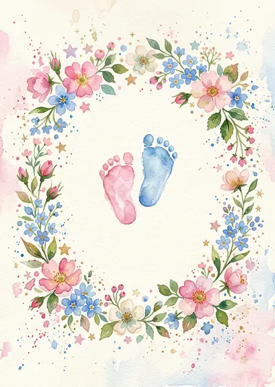 Baby Footprints preview