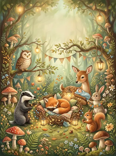 Woodland Baby Arrival preview