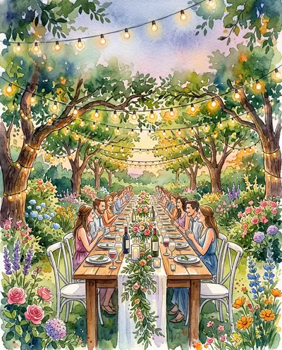 Garden Rehearsal Dinner preview