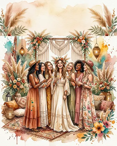 Boho Bachelorette preview