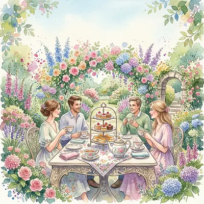 Garden Tea Party preview