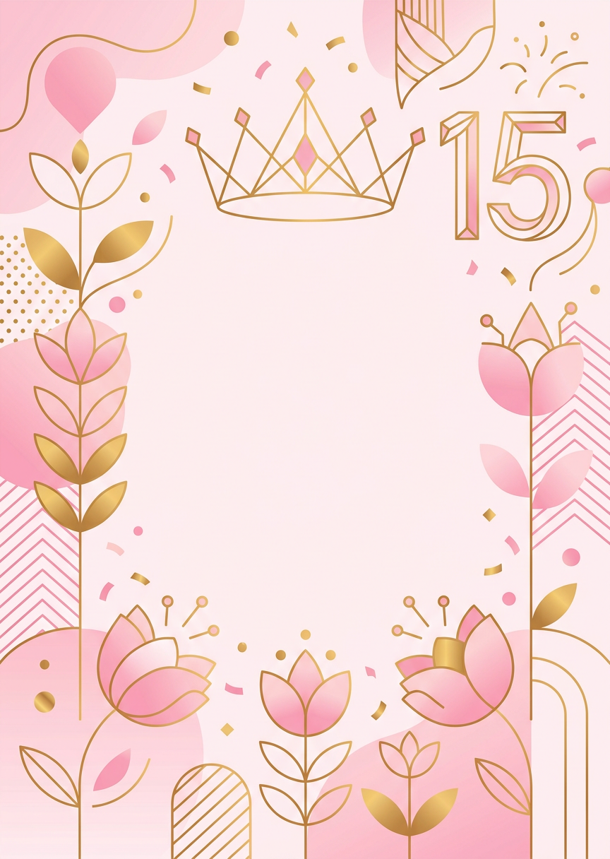 Modern Quinceañera preview
