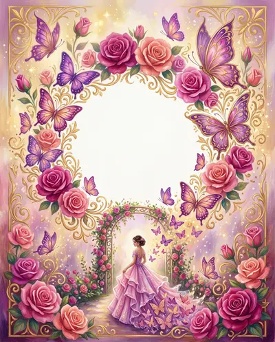 Quinceañera Butterfly preview