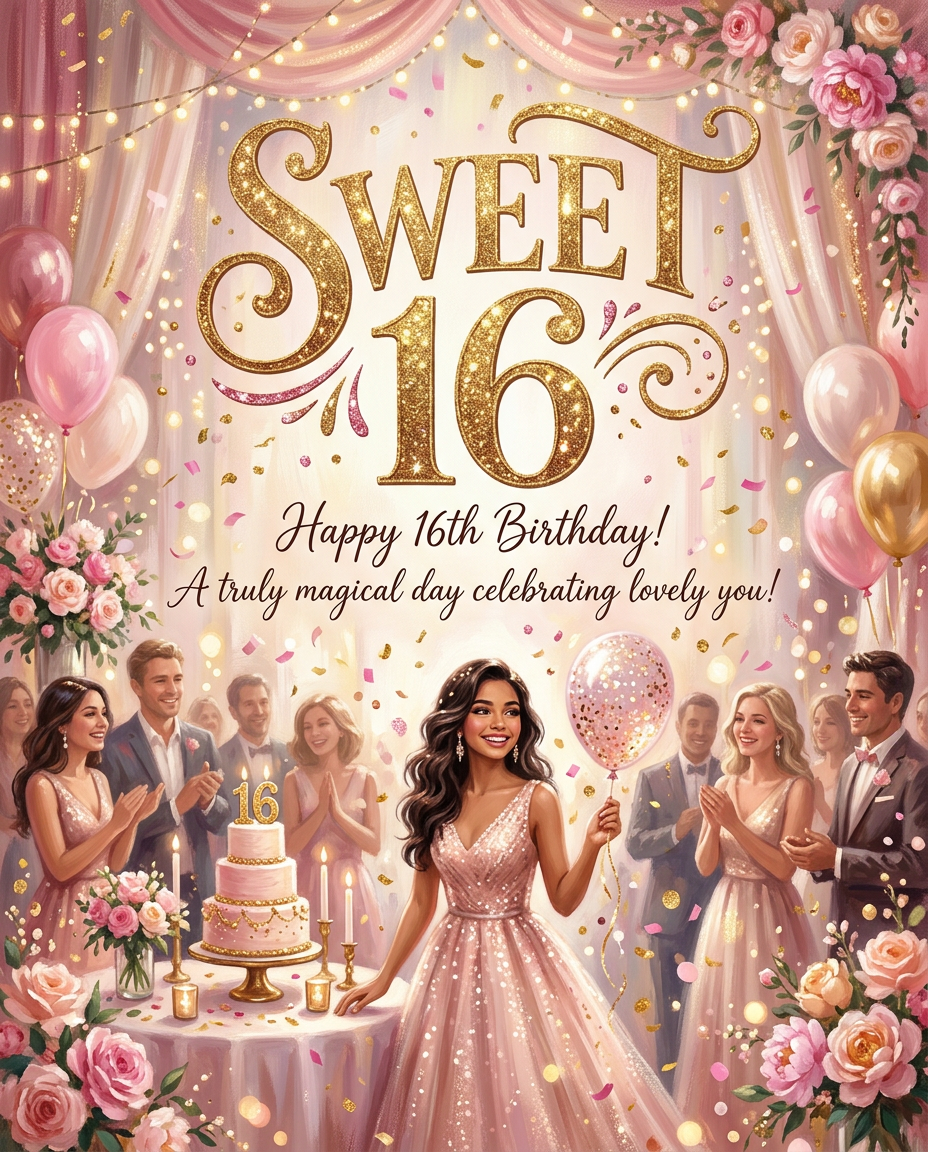 Sweet 16 Sparkle preview