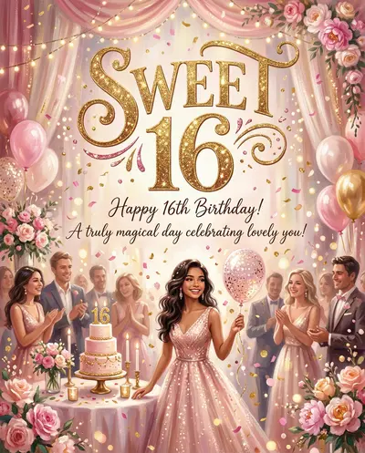 Sweet 16 Sparkle preview