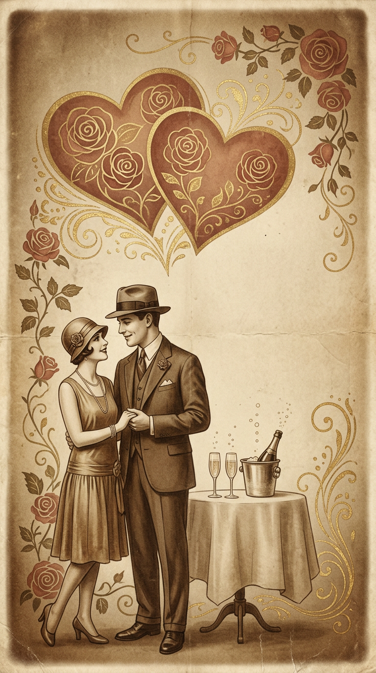 Love Anniversary Sepia Nostalgia preview
