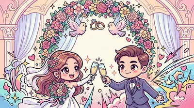 Wedding Celebration Kawaii preview