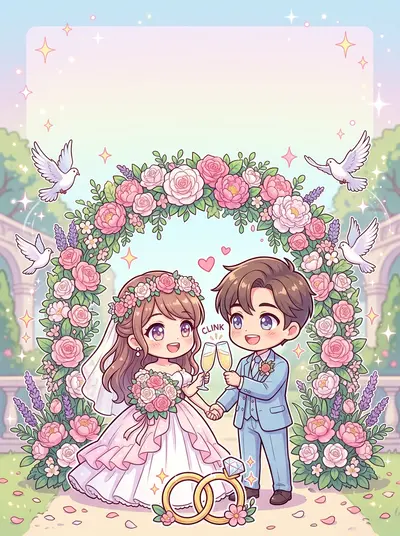 Wedding Celebration Chibi preview