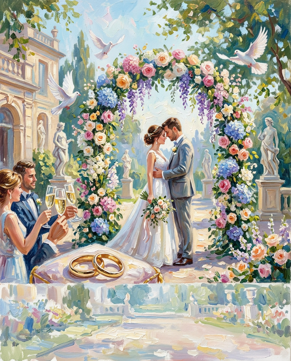 Wedding Celebration Impressionist preview