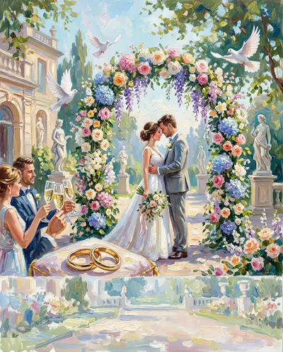 Wedding Celebration Impressionist preview