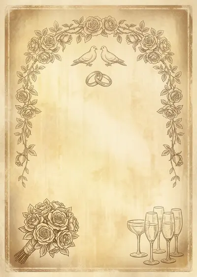 Wedding Celebration Sepia Nostalgia preview