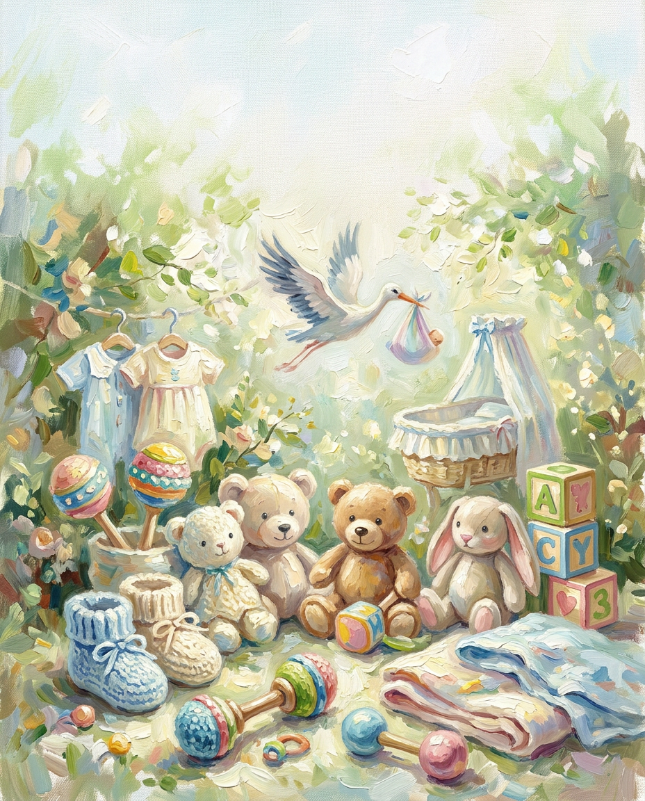 Baby Shower Impressionist preview