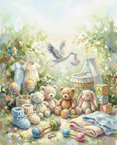 Baby Shower Impressionist preview